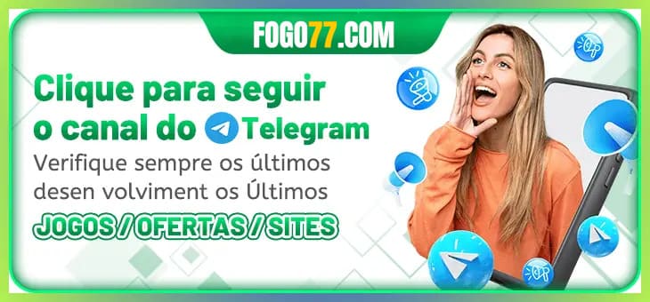 FOGO77 bônus — painel de promoções no aplicativo